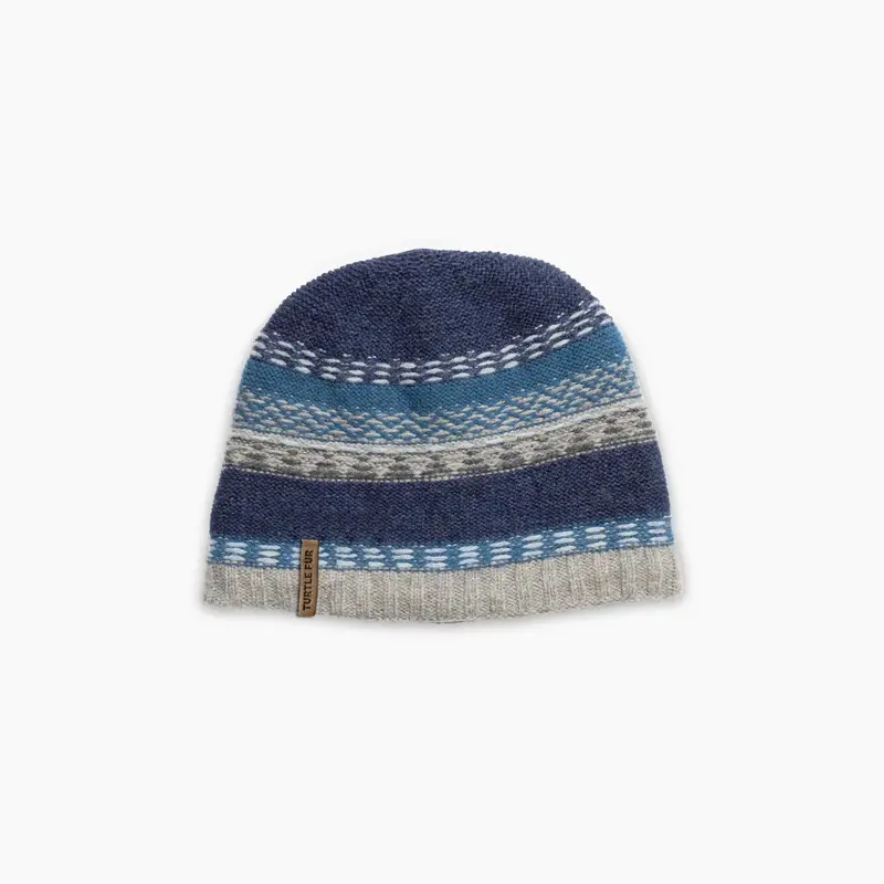 Lambswool Damon Beanie – Minimalist Ribbed Wool Headwear