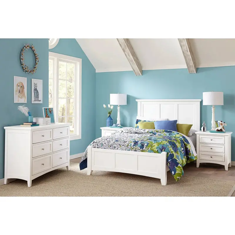 Landon Full-Size Bedroom Set: Bed, Dresser & Two Nightstands