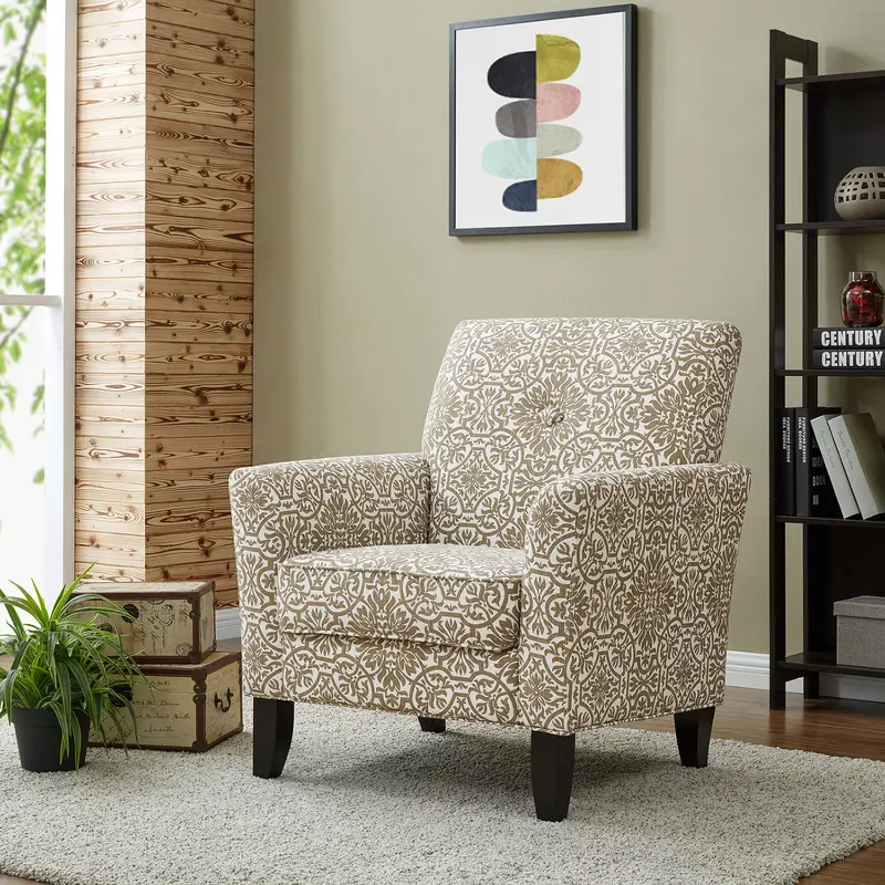 Laurens Upholstered Accent Chair – Mid-Century Modern Seating