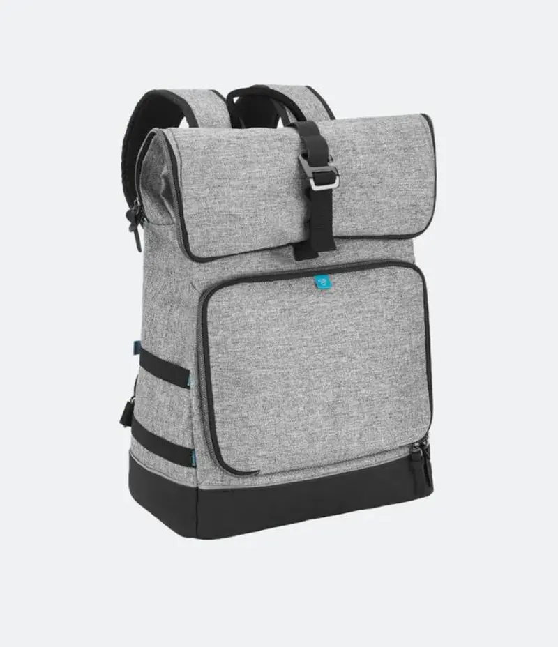 Le Sancy Stylish Backpack-Style Diaper Bag with Multi-Compartment Design