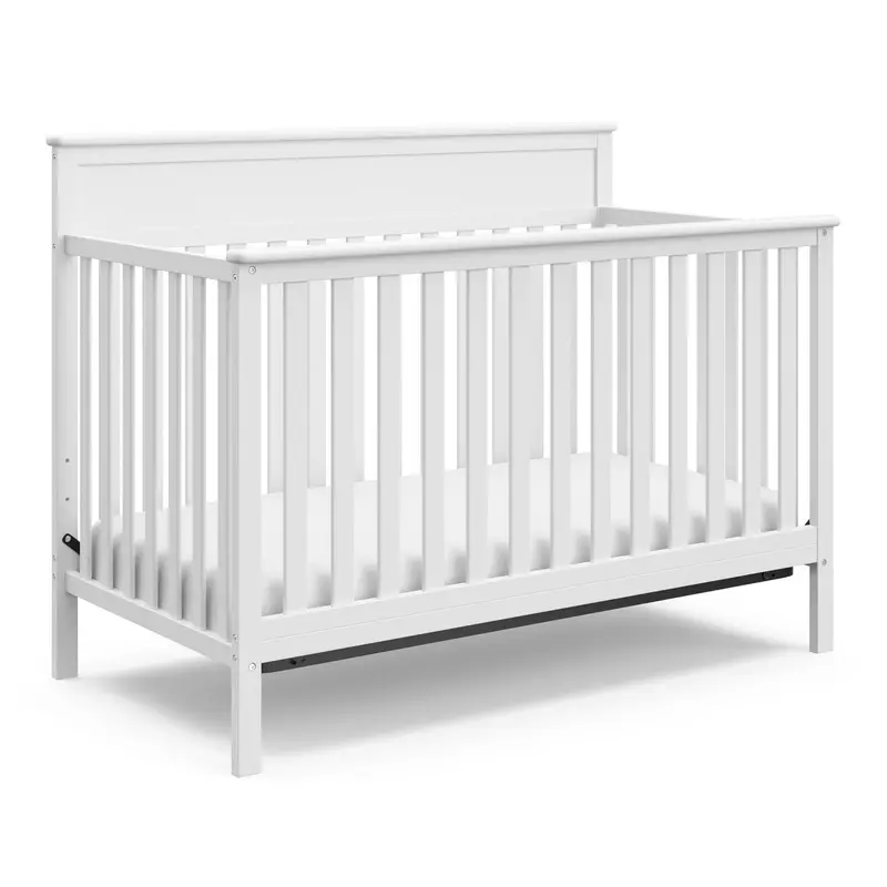 Lexie 5-in-1 Convertible Crib with Toddler Bed Conversion