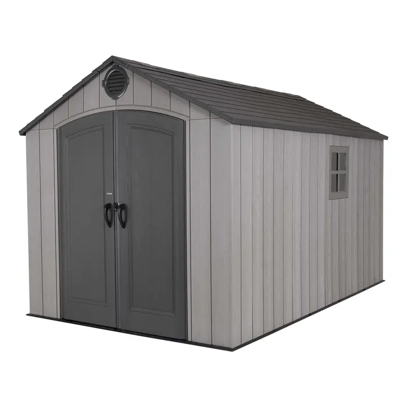 Lifetime 8 ft x 12.5 ft Heavy-Duty Resin Storage Shed