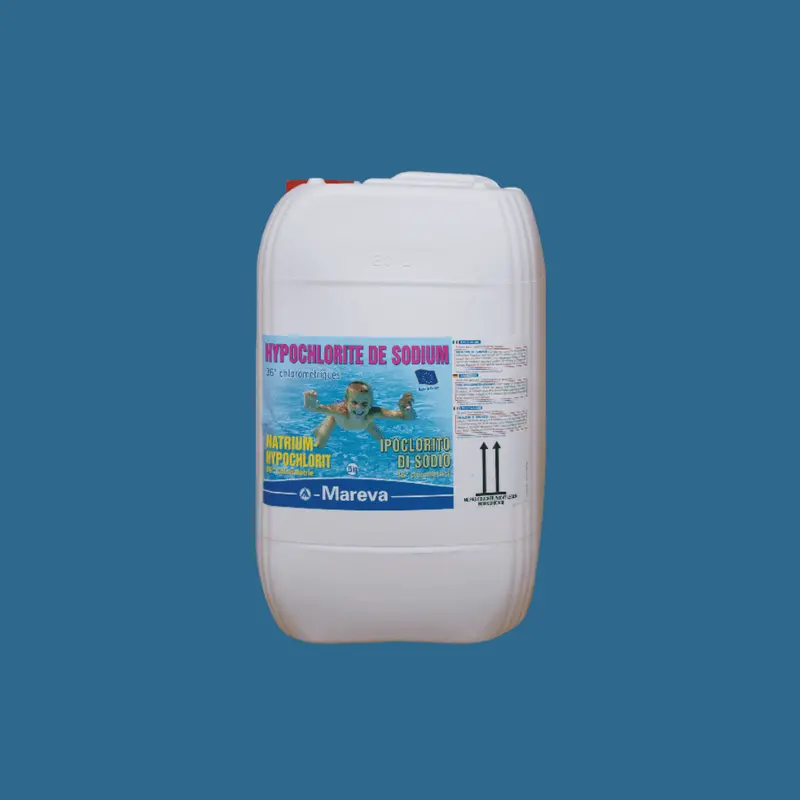 Liquid Chlorine Solution – 20 L, 36° Concentration