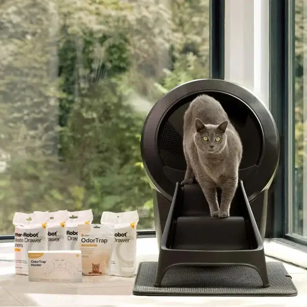 Litter-Robot 4 Self-Cleaning Cat Litter Box — Premium Specialty Bundle