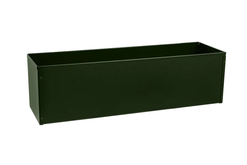 Liva Dark Green Balcony Planter (No Mounting Kit) – 60 / 80 / 100 cm
