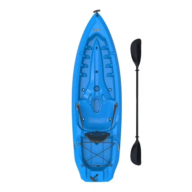 Lotus 8-Foot Sit-On-Top Kayak – Includes Lightweight Aluminum Paddle