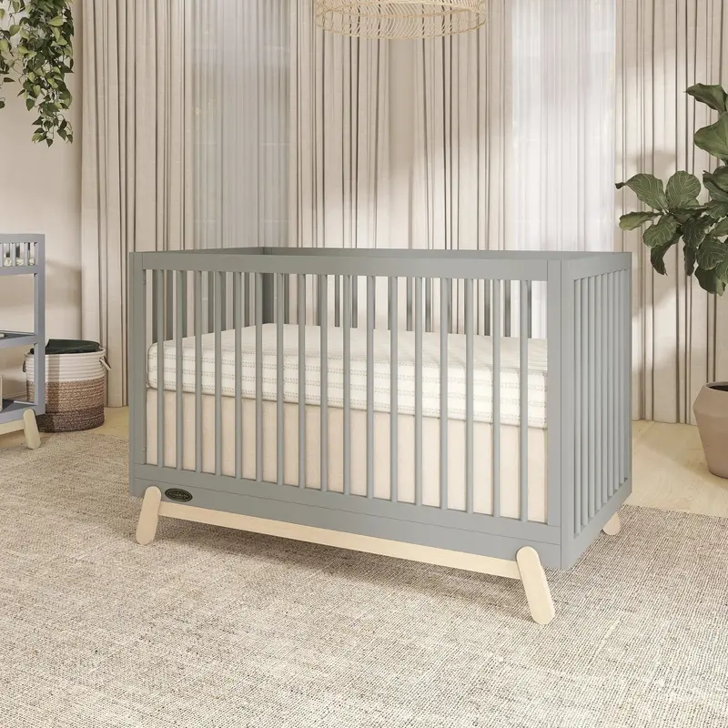 Lucien 5-in-1 Convertible Crib – Alpine Sage Finish