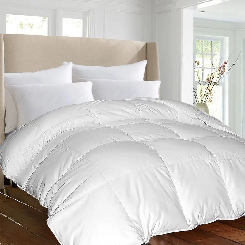 Luxury Cotton-Blend Down Comforter – 1000-Thread-Count