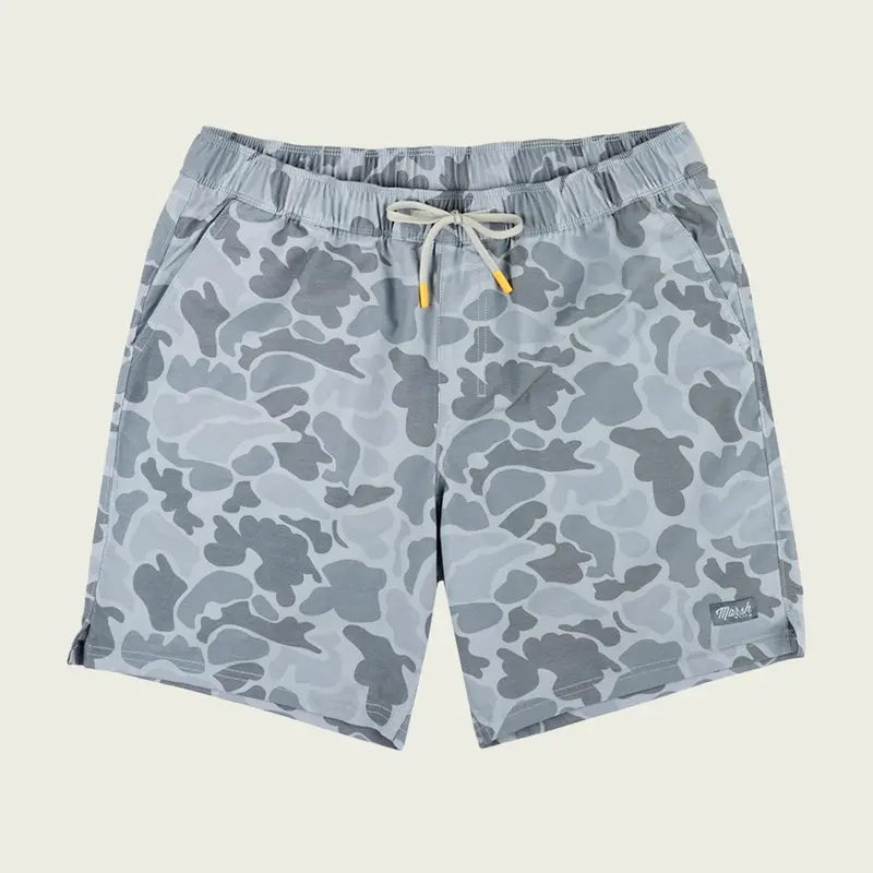Marsh Wear Fulton 8 Inch Volley Shorts – Gray Mallard Camo