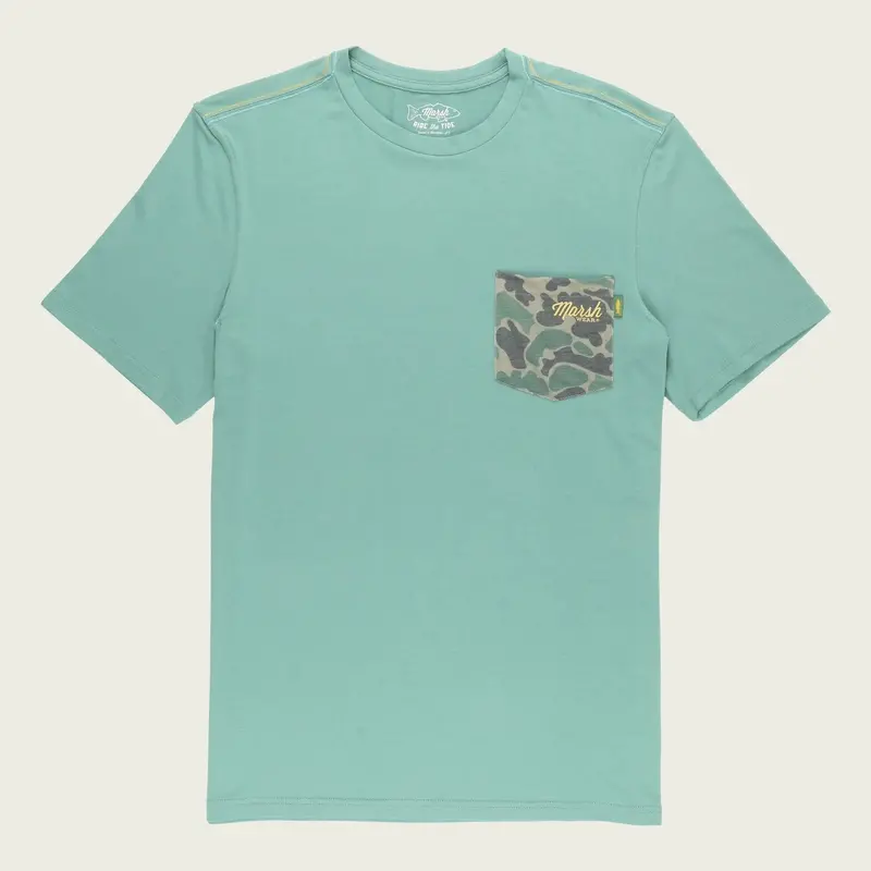 Marsh Wear Men’s Mallard Camo Pamlico Button-Down Shirt