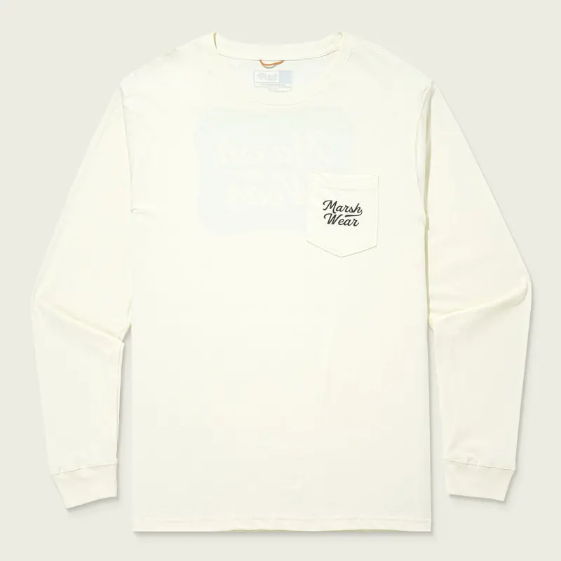 Marsh Wear Vintage White Roadside T-Shirt for Men