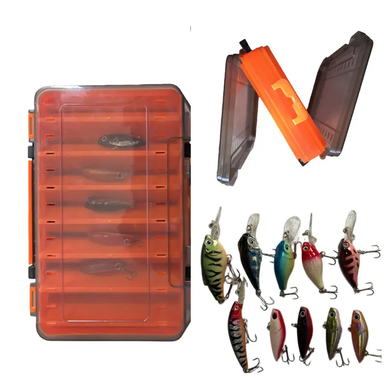 MASTERPRO BreamPack Hard Lure Collection – 10-Piece Assortment: Popper, Shallow Crank, and VIB