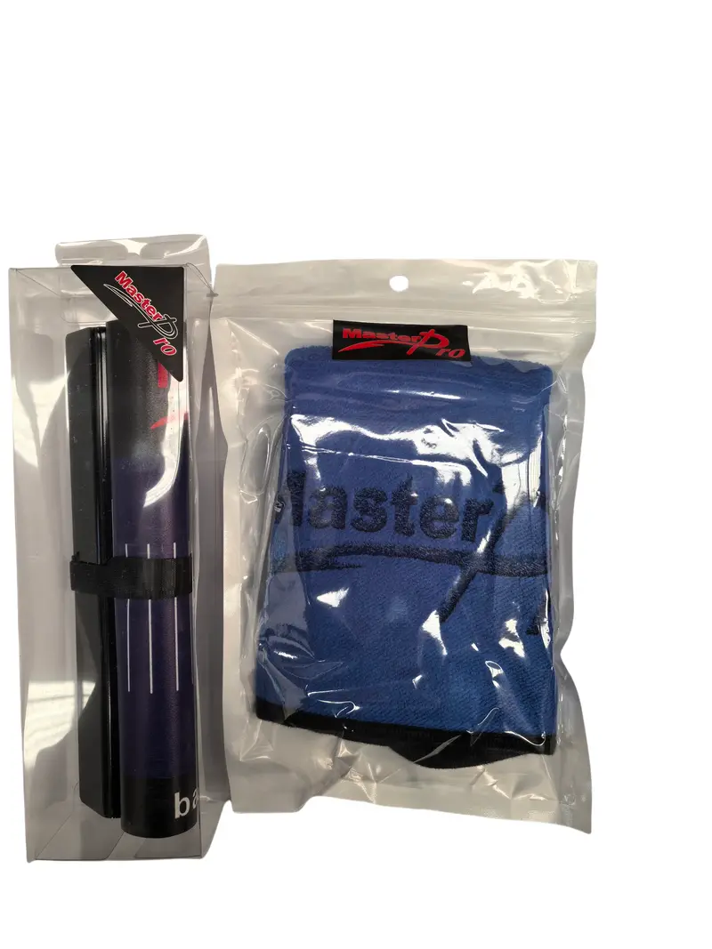 MasterPro Dual-Purpose Angler Kit – 100cm Fish Ruler + 30x60cm Cleaning Rag