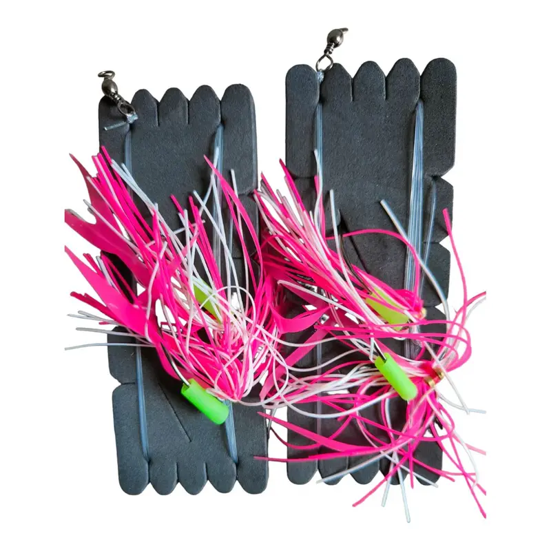 MasterPro Snapper Skirt Rigs – 3-Color Assortment