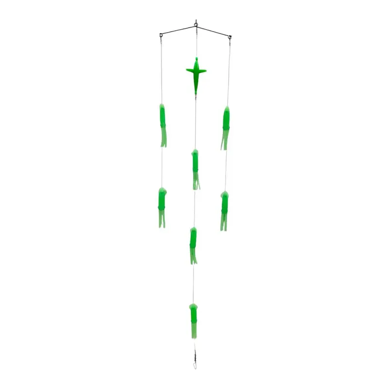 MasterPro Triple-Ring Squid Spreader Bar – Trolling Teaser for Offshore Game Fishing