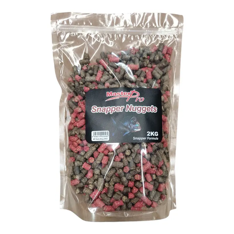 MASTERPRO Tuna Oil-Based Snapper Berley Nuggets – 2 KG Value Pack for Attracting Pelagic Species