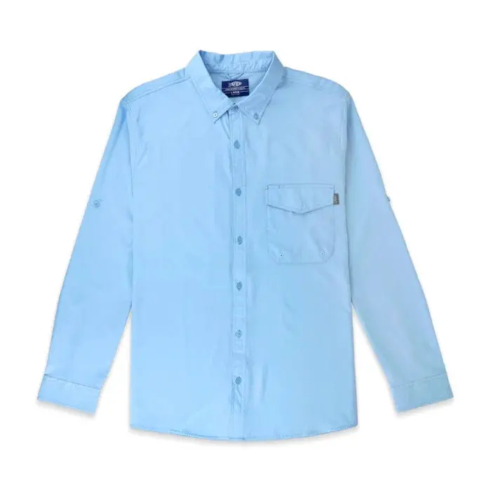 Men’s Aftco Palomar Ventilated Long-Sleeve Sun Protection Shirt