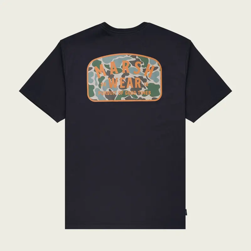 Men’s Alton Camo Black Short Sleeve T-Shirt