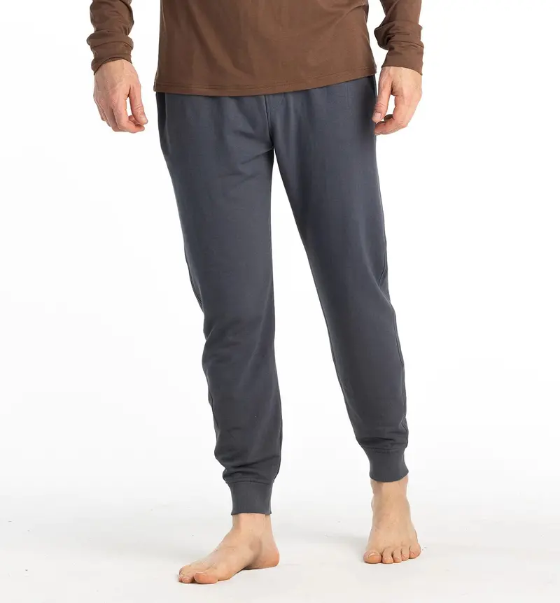 Men’s Bamboo Lightweight Fleece Joggers – Free Fly Athletic Comfort