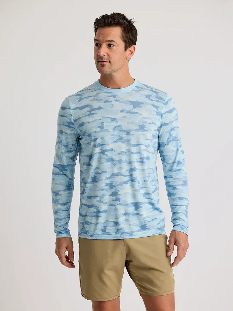 Men’s Bamboo Lightweight Long Sleeve UPF Sun Shirt