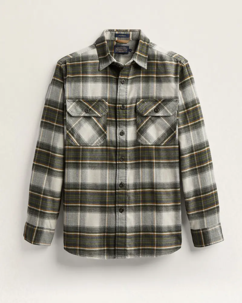 Men’s Burnside Plaid Flannel Shirt