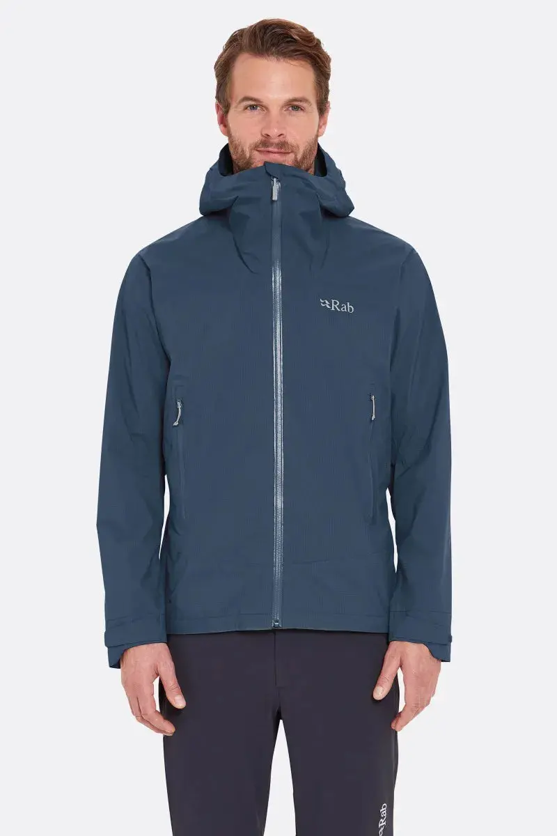 Men’s Downpour Light Waterproof Shell Jacket