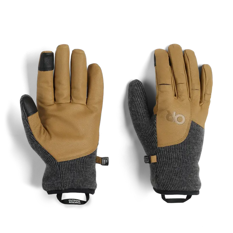 Men’s Flurry Premium Leather Cold-Weather Gloves