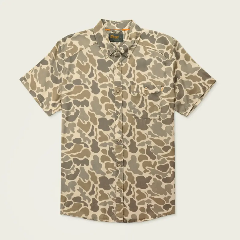 Men’s Hagood Woven Short Sleeve Button-Down