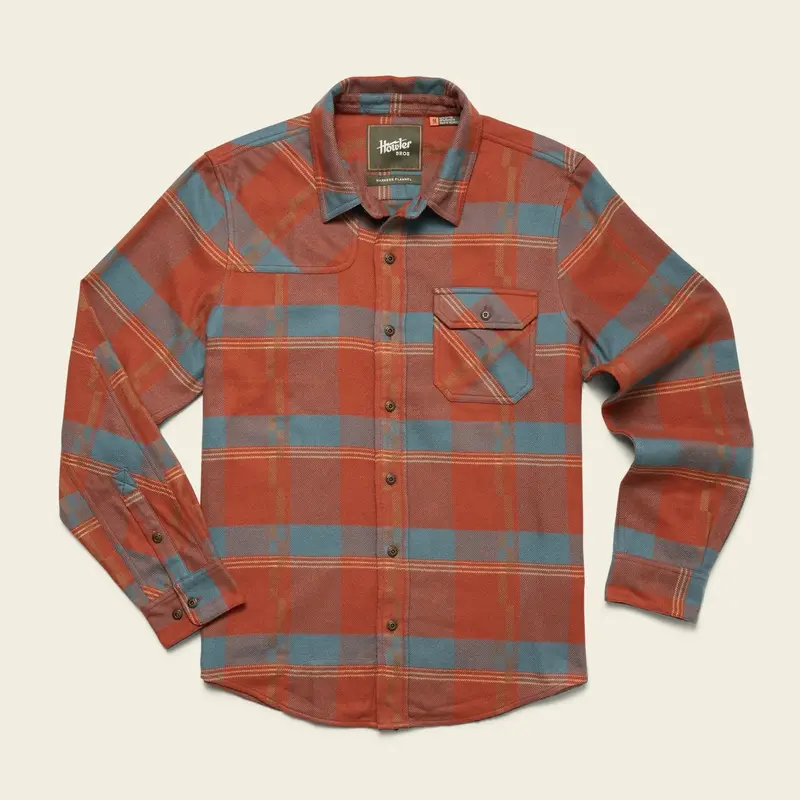 Men’s Harker’s Flannel Shirt – Soft Brushed Cotton
