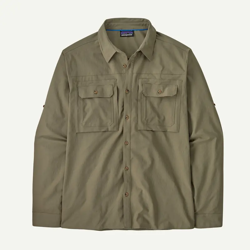 Men’s Long-Sleeve Self-Guided Sun Protection Shirt