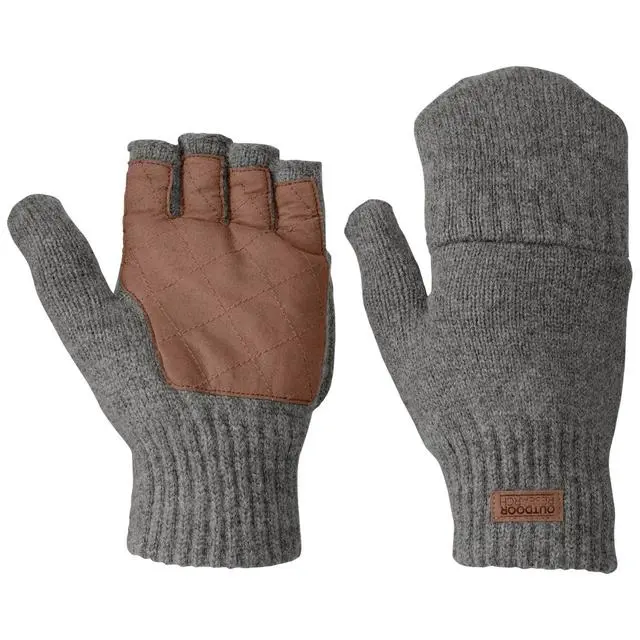 Men’s Lost Coast Merino Wool Fingerless Gloves