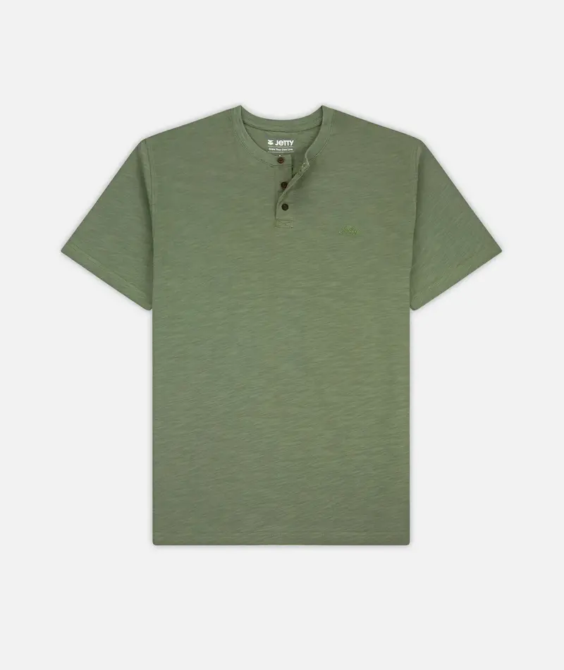 Men’s Mariana Slub Henley Shirt