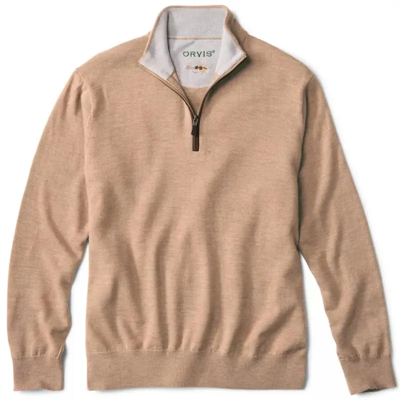 Men’s Merino Wool Quarter-Zip Sweater (2nd Generation)