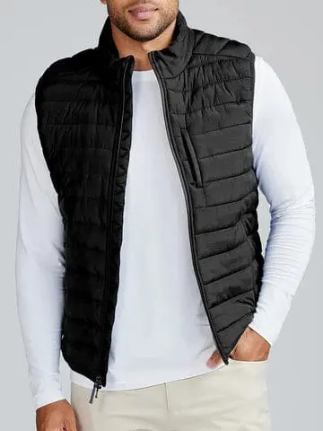 Men’s Packable Lightweight Puffer Vest – Tasc Response Series
