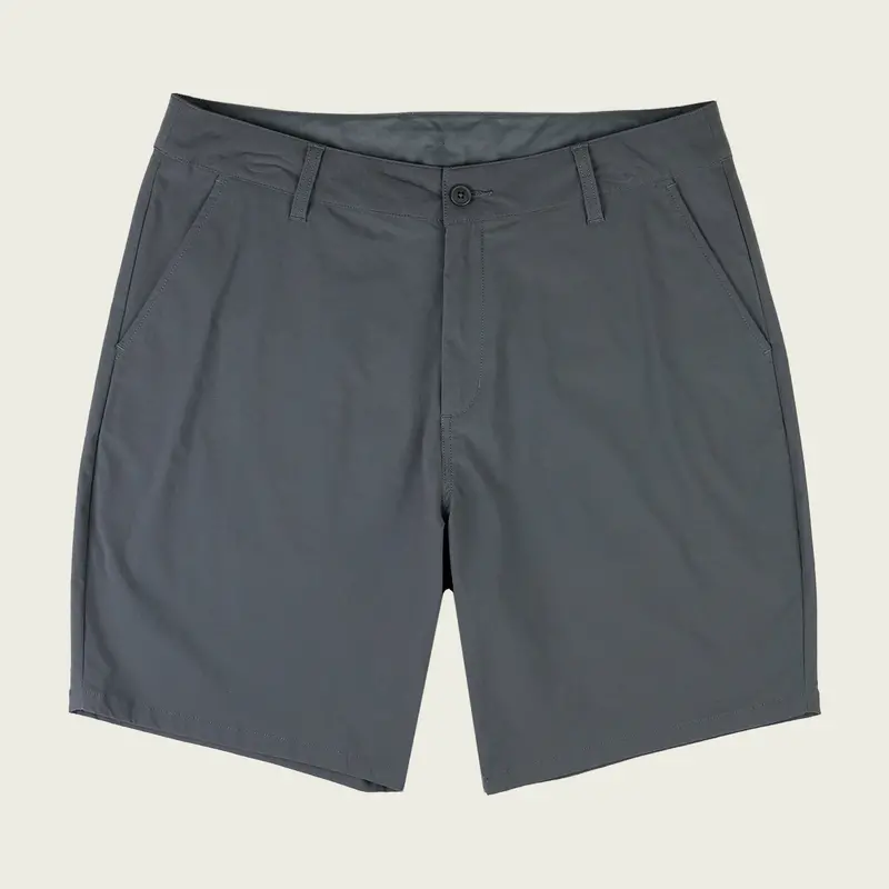 Men’s Prime Charcoal Performance Shorts – UV-Protective Fabric