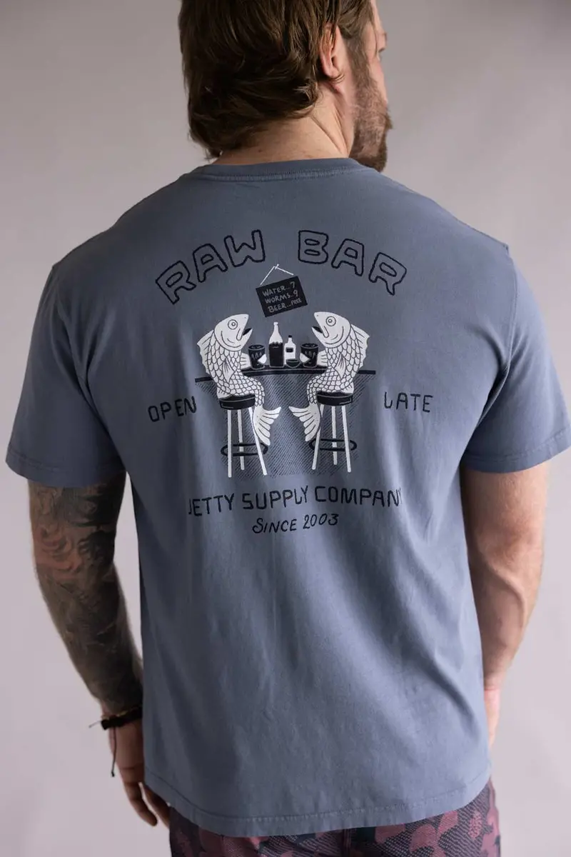 Men’s Raw Bar Printed T-Shirt