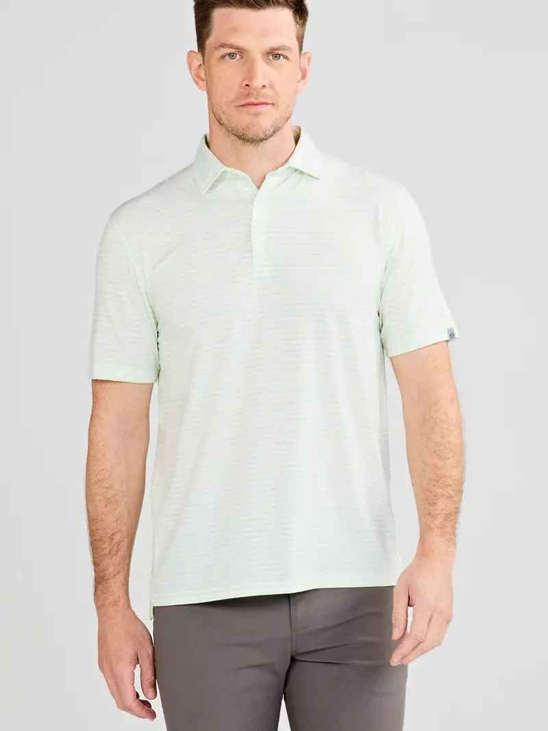 Men’s Tasc Cloud Polo with Air Stripe Fabric