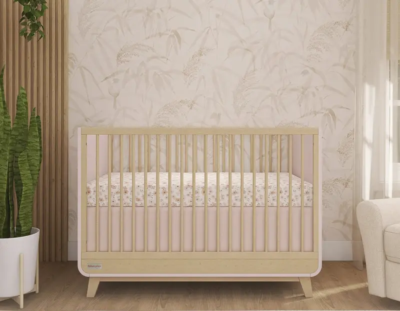 Millennial Adaptable Crib System in Sando Finish
