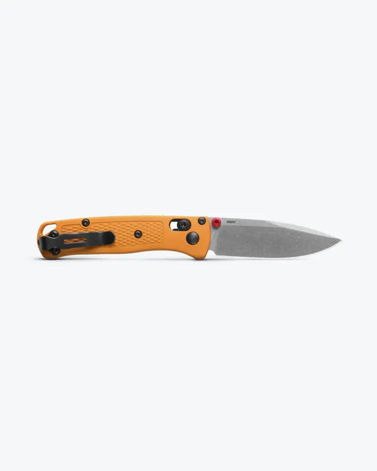 Mini Bugout Daybreak Yellow Folding Knife