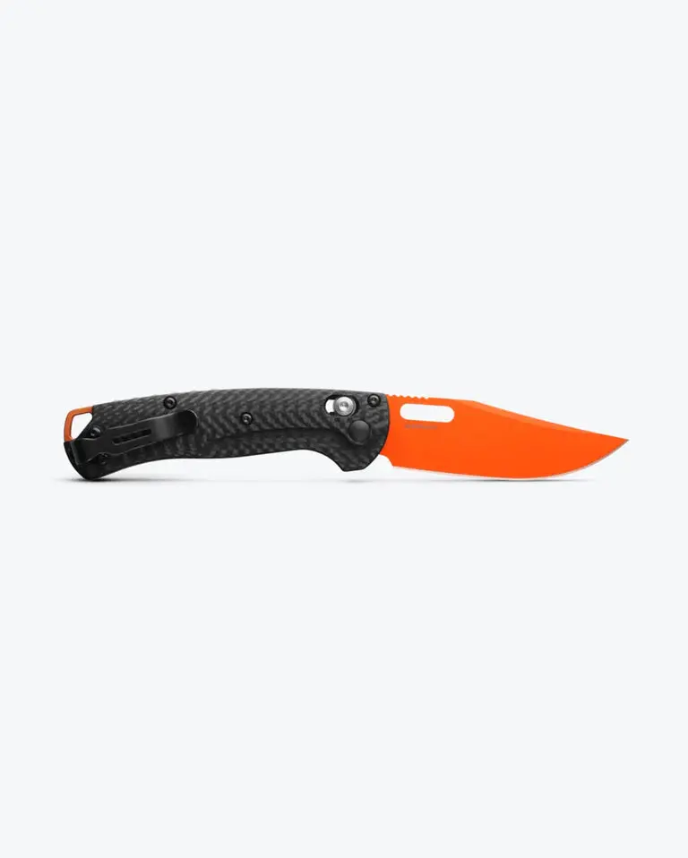 Mini Taggedout Pocket Knife with Carbon Fiber Handle