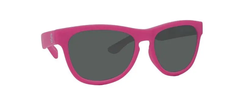 Minishades Kids’ Polarized Sunglasses – Hot Pink Frame