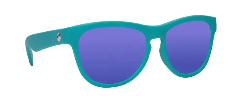Minishades Kids’ Polarized Sunglasses in Totally Teal