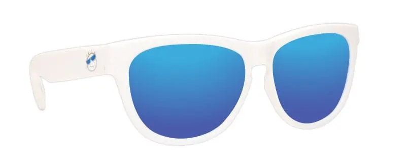 Minishades Kids’ White Cloud Polarized Sunglasses