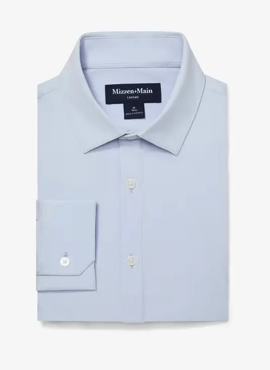 Mizzen + Main Leeward Long-Sleeve Dress Shirt – Men’s Performance Blend