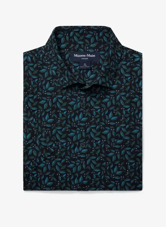 Mizzen + Main Leeward Short Sleeve Dress Shirt – Men’s