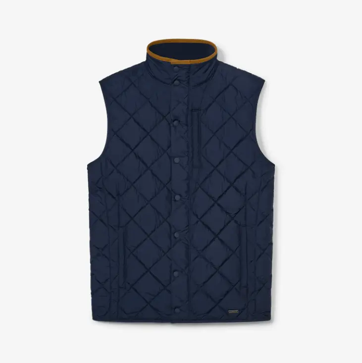 Mizzen + Main Men’s Belmont Quilted Sleeveless Vest