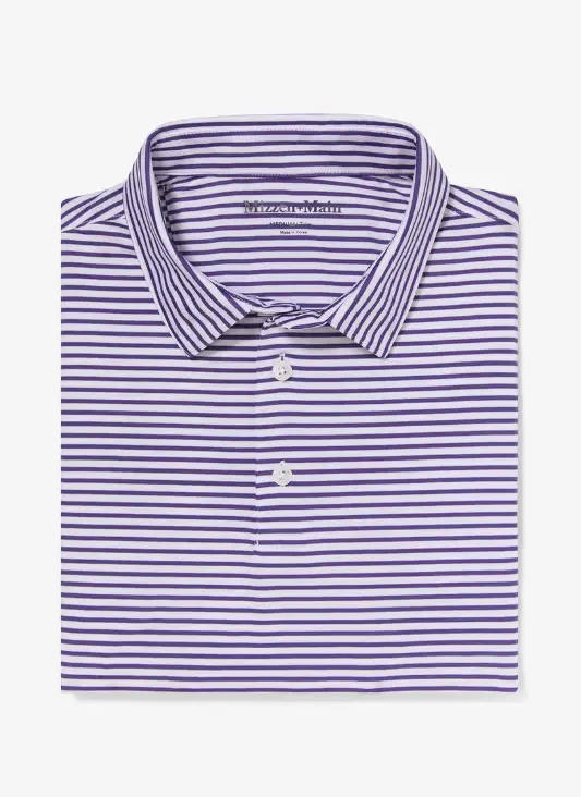 Mizzen + Main Versa Trim-Fit Short Sleeve Polo – Men’s Performance Wear
