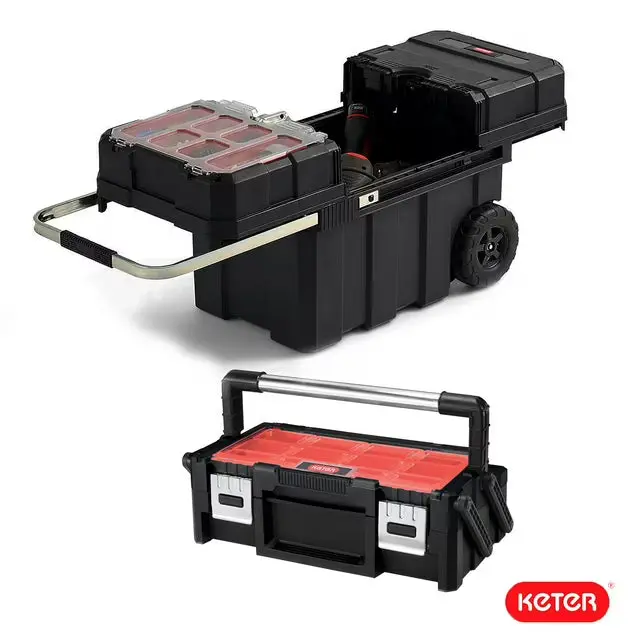 Mobile Tool Chest with 18-Inch Cantilever Organizer Tray