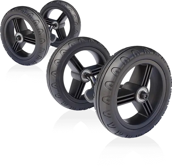 Mobility Wheels Accessory for Trampoline Bases