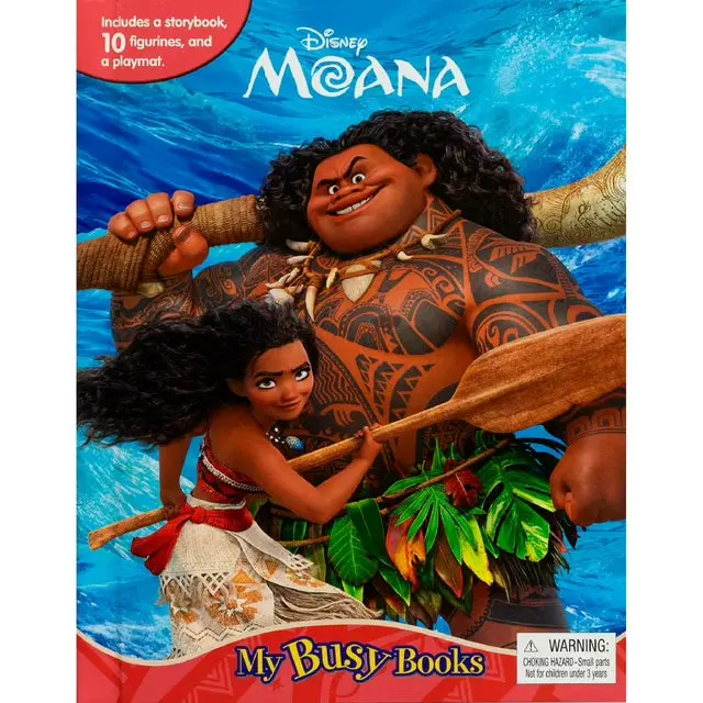My Busy Book: Disney Moana – Themed Interactive Activity Book